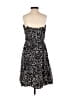 BCBGMAXAZRIA Animal Print Black Cocktail Dress Size 6 - photo 2