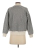 Zara Stripes Gray Pullover Sweater Size S - photo 2