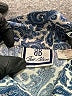 Bill Blass Paisley Blue Long Sleeve Button-Down Shirt Size M - photo 7