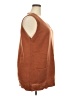Unbranded 100% Polyester Brown Sweater Vest Size 2X - photo 4