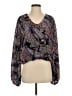 Karen Kane Purple Long Sleeve Blouse Size S - photo 1