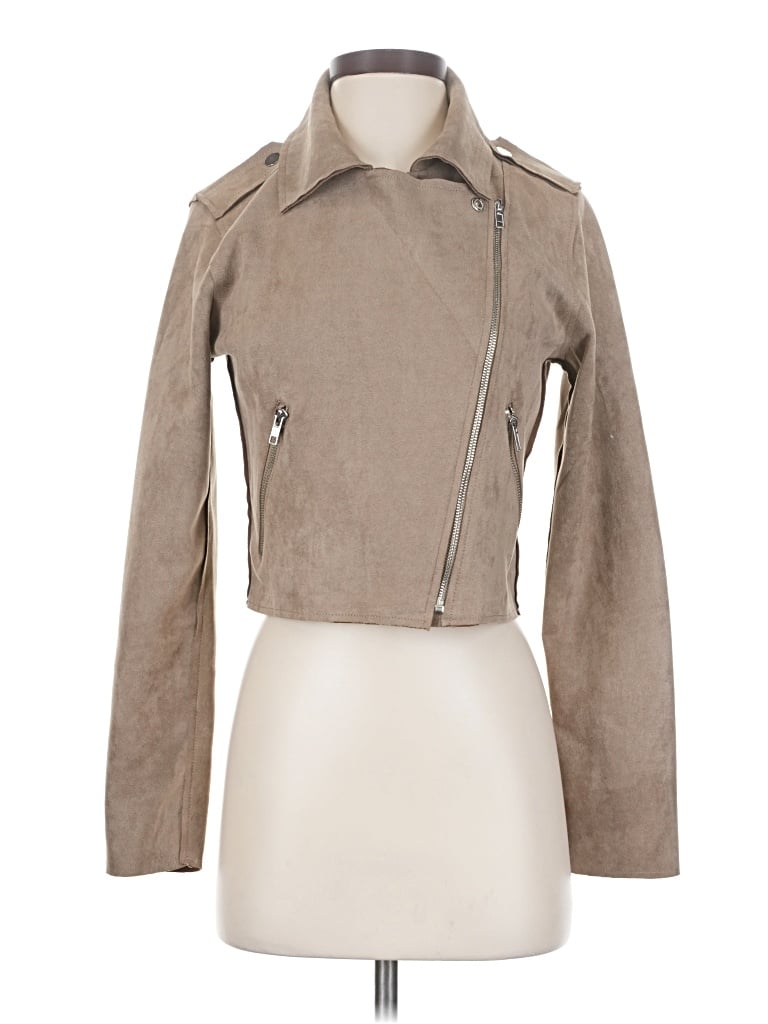 Pre-owned Active Usa Jacket In Brown