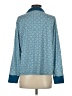 Flora Nikrooz Teal Long Sleeve Blouse Size S - photo 2