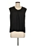 Nic + Zoe 100% Polyester Black Sleeveless Blouse Size M - photo 1