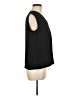 Nic + Zoe 100% Polyester Black Sleeveless Blouse Size M - photo 4