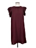 Mittoshop 100% Polyester Solid Burgundy Casual Dress Size S - photo 1