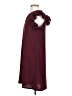 Mittoshop 100% Polyester Solid Burgundy Casual Dress Size S - photo 5