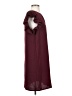 Mittoshop 100% Polyester Solid Burgundy Casual Dress Size S - photo 4