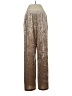 Serra Metallic Gold Casual Pants Size S - photo 2