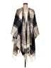 Coco + Carmen 100% Polyester Tan Poncho One size - photo 1