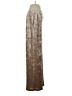 Serra Metallic Gold Casual Pants Size S - photo 4