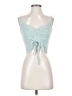 Wild Fable 100% Nylon Teal Sleeveless Top Size S - photo 1