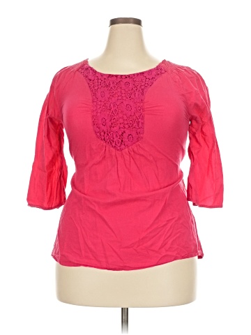 Fig 3/4 Sleeve Top (view 1)