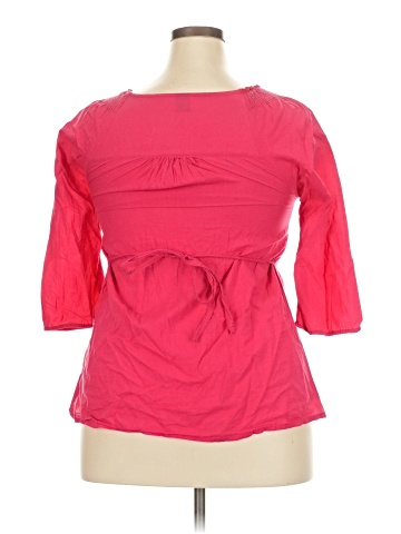 Fig 3/4 Sleeve Top (view 2)