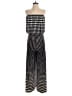 Ariella Polka Dots Black Jumpsuit Size S - photo 1