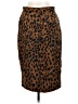 Shein 100% Polyester Animal Print Brown Casual Skirt Size M - photo 2