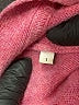 Sandro 100% Wool Pink Wool Cardigan Size Sm (1) - photo 7