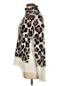 Alison Andrews Animal Print Ivory Turtleneck Sweater Size M - photo 5