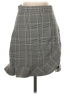 Zara Plaid Gray Casual Skirt Size XS - photo 1