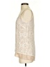 CAbi 100% Polyester Ivory Sleeveless Blouse Size XS - photo 5