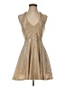 Lulus Metallic Gold Cocktail Dress Size XS - photo 1