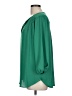 Pleione 100% Polyester Green 3/4 Sleeve Blouse Size L - photo 5