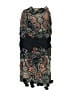 Pins and Needles 100% Viscose Paisley Black Scarf One size - photo 2