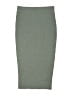 Bar III Solid Gray Casual Skirt Size S - photo 2