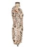 Forever 21 Graphic Tan Cocktail Dress Size S - photo 4