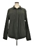32 Degrees 100% Polyester Solid Green Long Sleeve Blouse Size XXL - photo 1