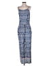 BeachLunchLounge 100% Viscose Print Blue Jumpsuit Size XS - photo 1
