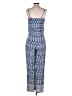 BeachLunchLounge 100% Viscose Print Blue Jumpsuit Size XS - photo 2
