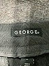 George Chevron-herringbone Gray Black Dress Pants Size 8 - photo 7