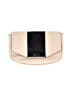 Walter Color Block Ivory Tan Leather Clutch One size - photo 1