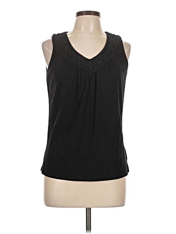 St. John's Bay Sleeveless T-Shirt (view 1)