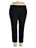 Ava & Viv Solid Black Active Pants Size 2X - photo 1