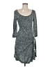 Studio M Gray Casual Dress Size M - photo 1