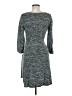 Studio M Gray Casual Dress Size M - photo 2