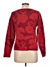 Adrienne Vittadini Print Red Pullover Sweater Size L - photo 2