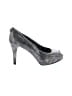 Stuart Weitzman Houndstooth Gray Heels Size 6 - photo 1