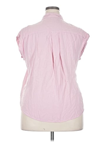 Jachs Girlfriend Sleeveless Button-Down Shirt (view 2)