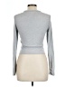 Shein Silver Long Sleeve Turtleneck Size L - photo 2