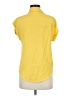 Shein 100% Polyester Yellow Short Sleeve Blouse Size L - photo 2