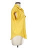 Shein 100% Polyester Yellow Short Sleeve Blouse Size L - photo 4