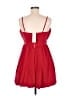 Thirty/Thirty 100% Polyester Solid Red Cocktail Dress Size M - photo 2