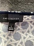 The Limited 100% Polyester Polka Dots Gray Casual Dress Size L - photo 4