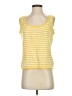 St. John Stripes Yellow Pullover Sweater Size S - photo 1