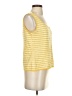 St. John Stripes Yellow Pullover Sweater Size S - photo 4