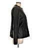 Sebby Collection 100% Polyurethane Black Jacket Size 10 (estimated) - photo 4