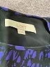 Ann Taylor LOFT 100% Polyester Print Blue Cocktail Dress Size 4 - photo 7